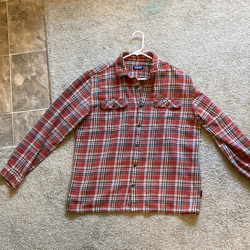 Patagonia Fjord Cotton Flannel Shirt